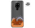 Funda Gel Transparente para Cubot P30 diseño Bufalo Dibujos