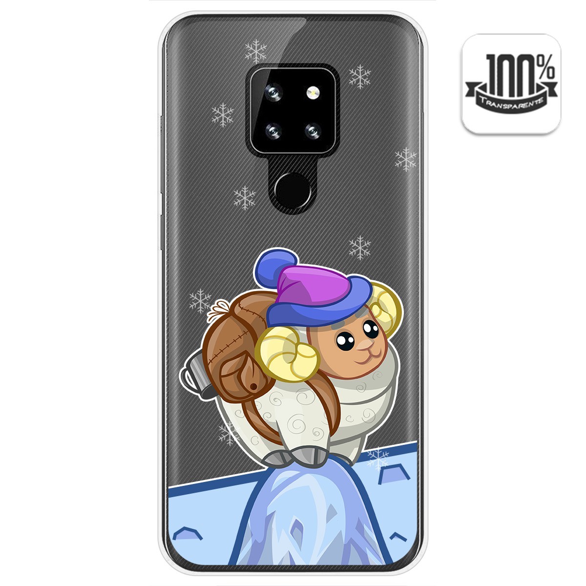 Funda Gel Transparente para Cubot P30 diseño Cabra Dibujos