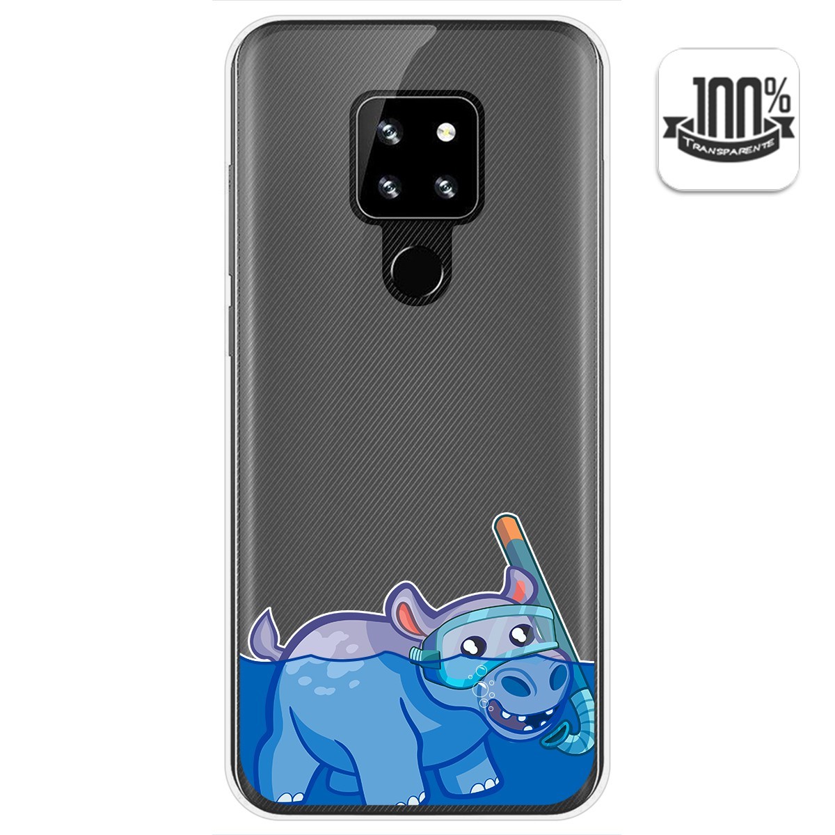 Funda Gel Transparente para Cubot P30 diseño Hipo Dibujos
