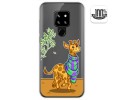Funda Gel Transparente para Cubot P30 diseño Jirafa Dibujos