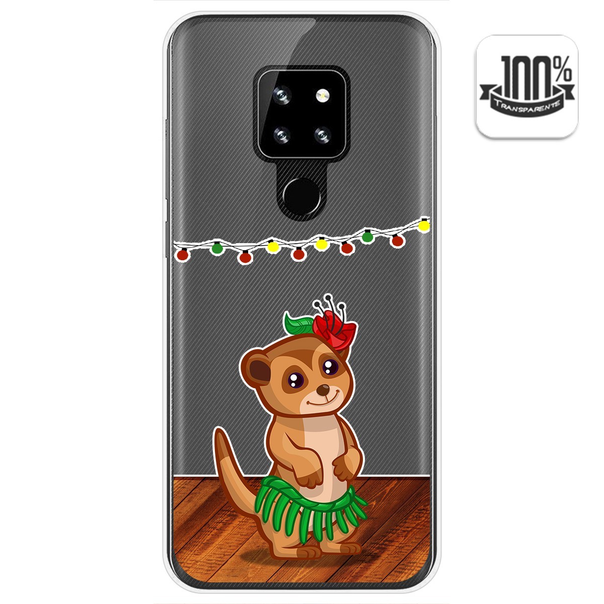 Funda Gel Transparente para Cubot P30 diseño Suricata Dibujos