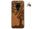 Funda Gel Tpu para Cubot P30 diseño Cuero 03 Dibujos