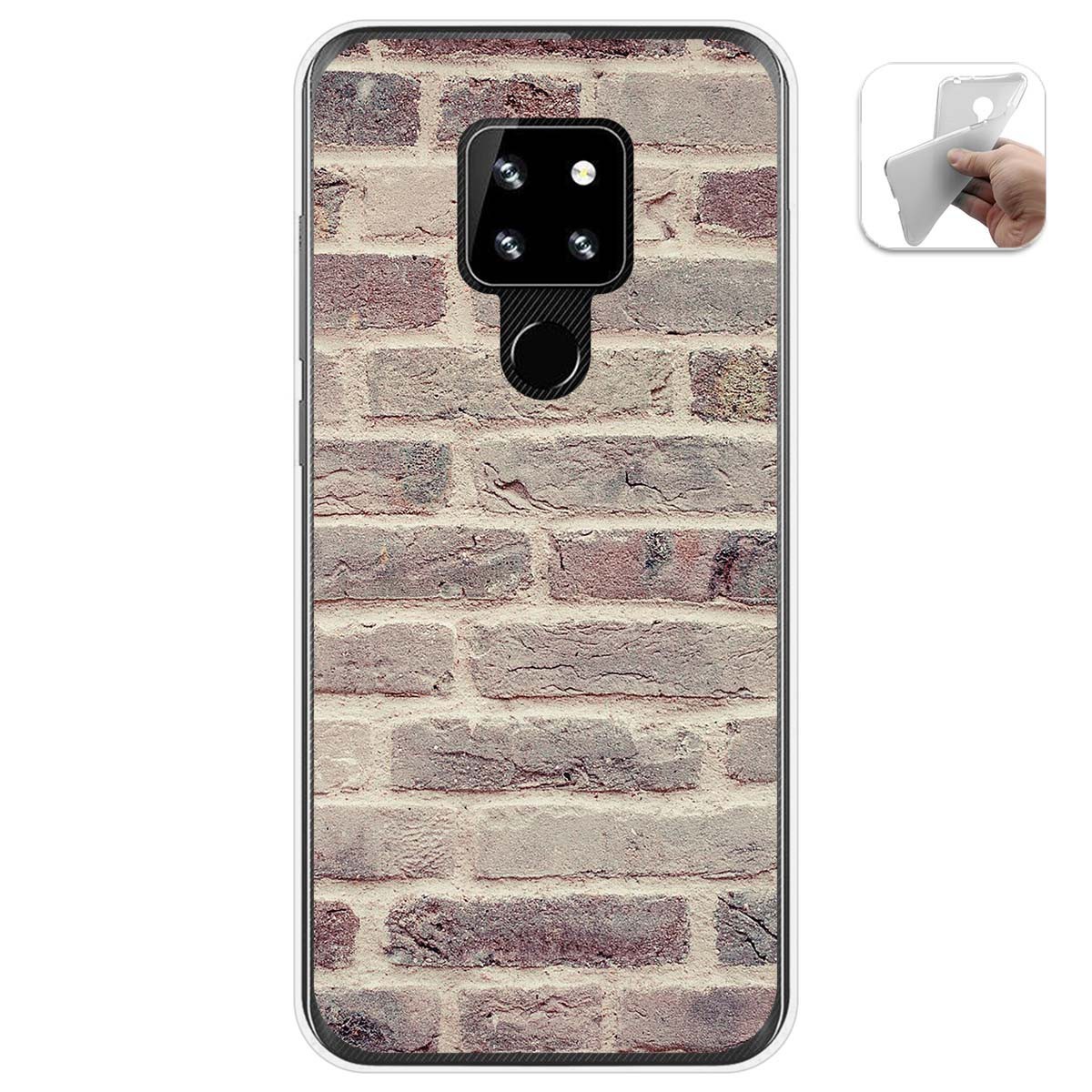 Funda Gel Tpu para Cubot P30 diseño Ladrillo 01 Dibujos