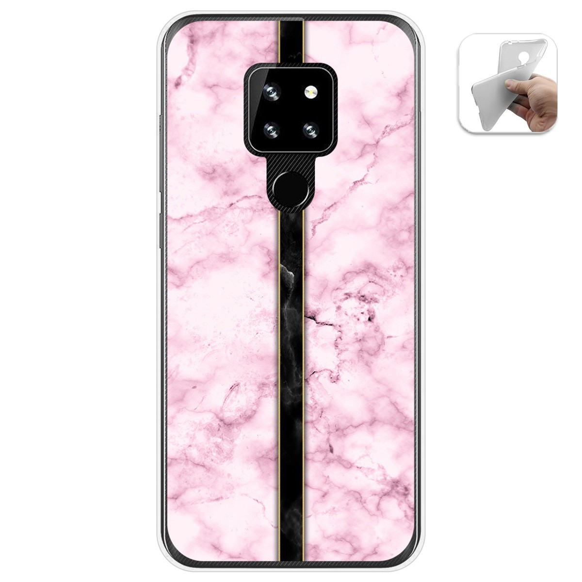 Funda Gel Tpu para Cubot P30 diseño Mármol 04 Dibujos