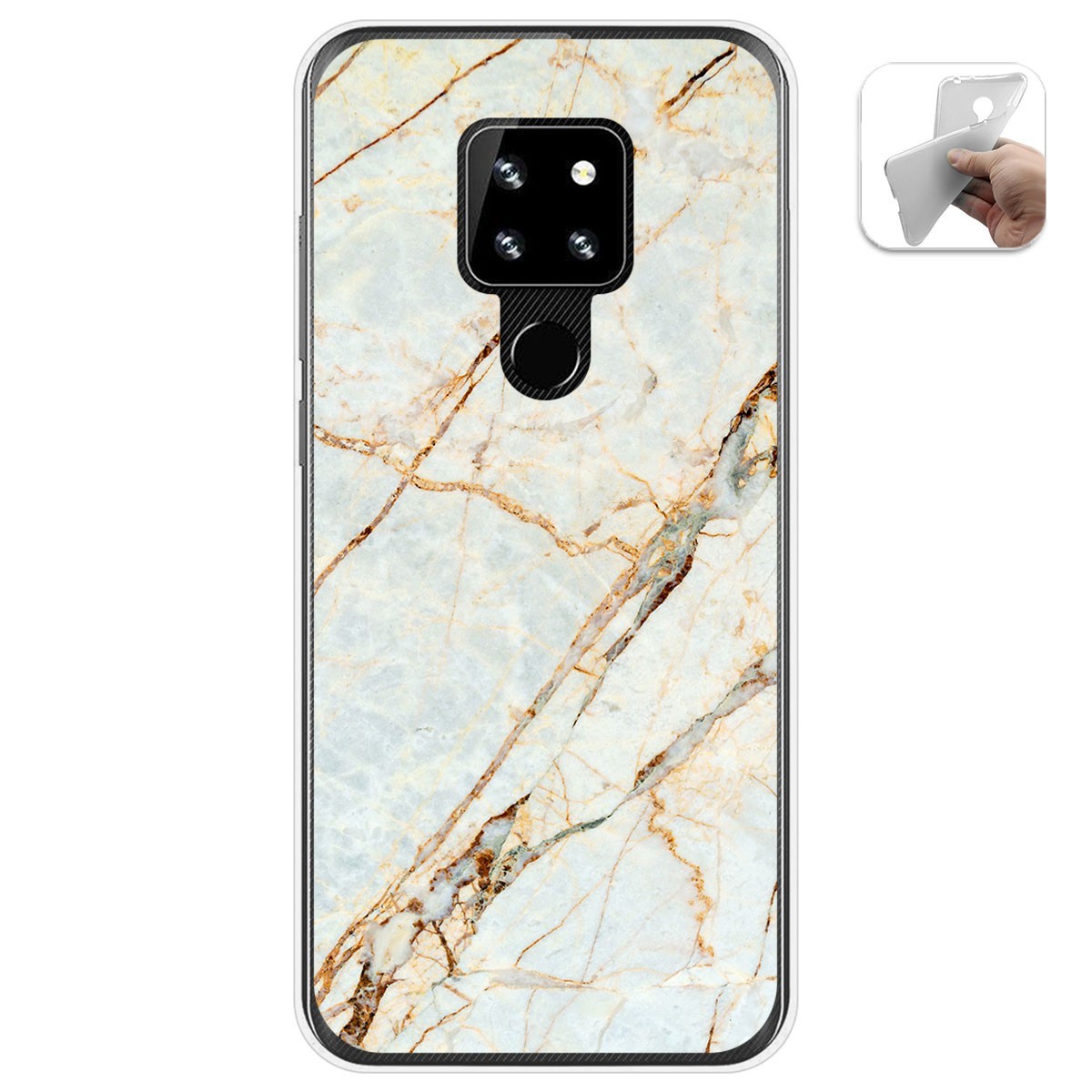 Funda Gel Tpu para Cubot P30 diseño Mármol 13 Dibujos