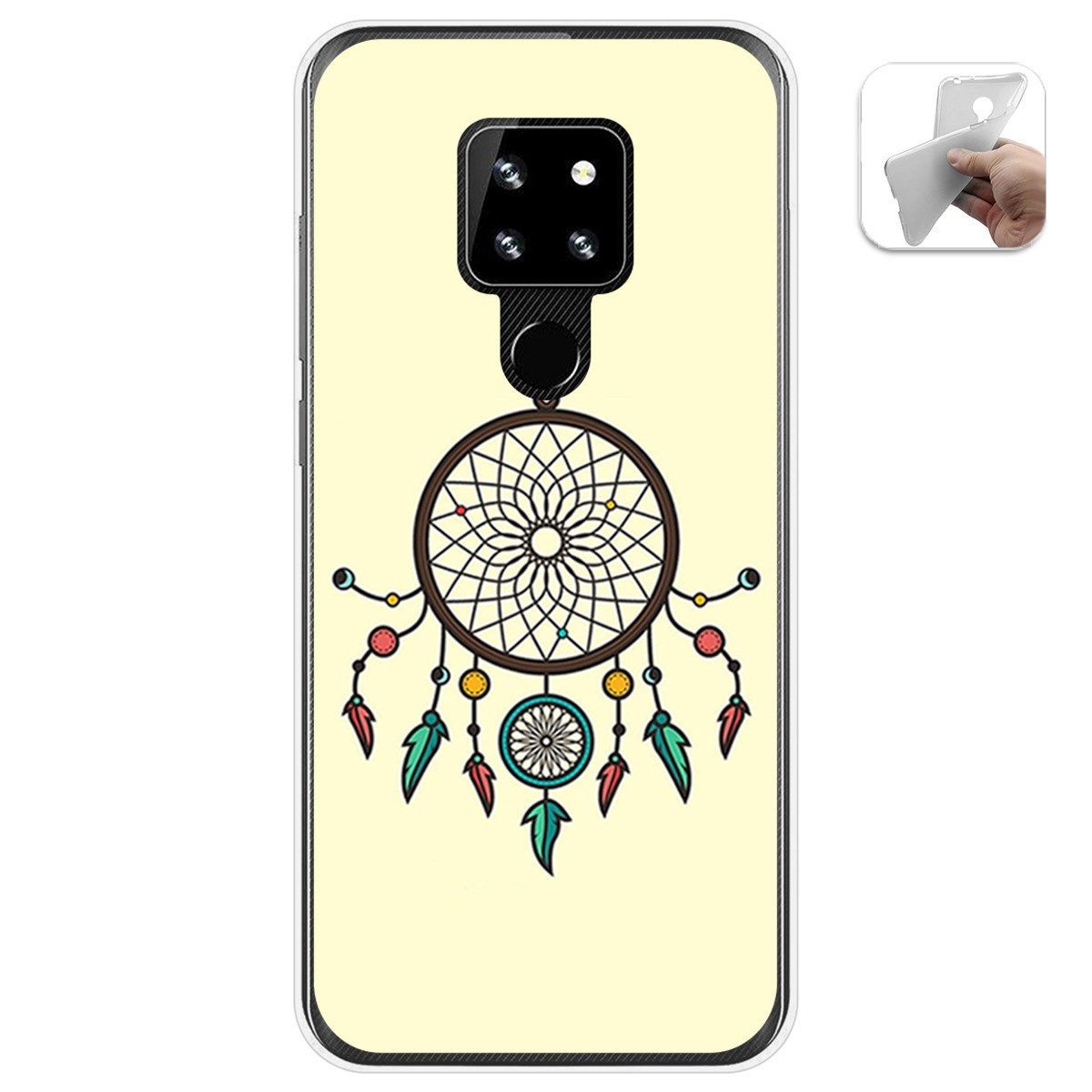 Funda Gel Tpu para Cubot P30 diseño Atrapasueños Dibujos