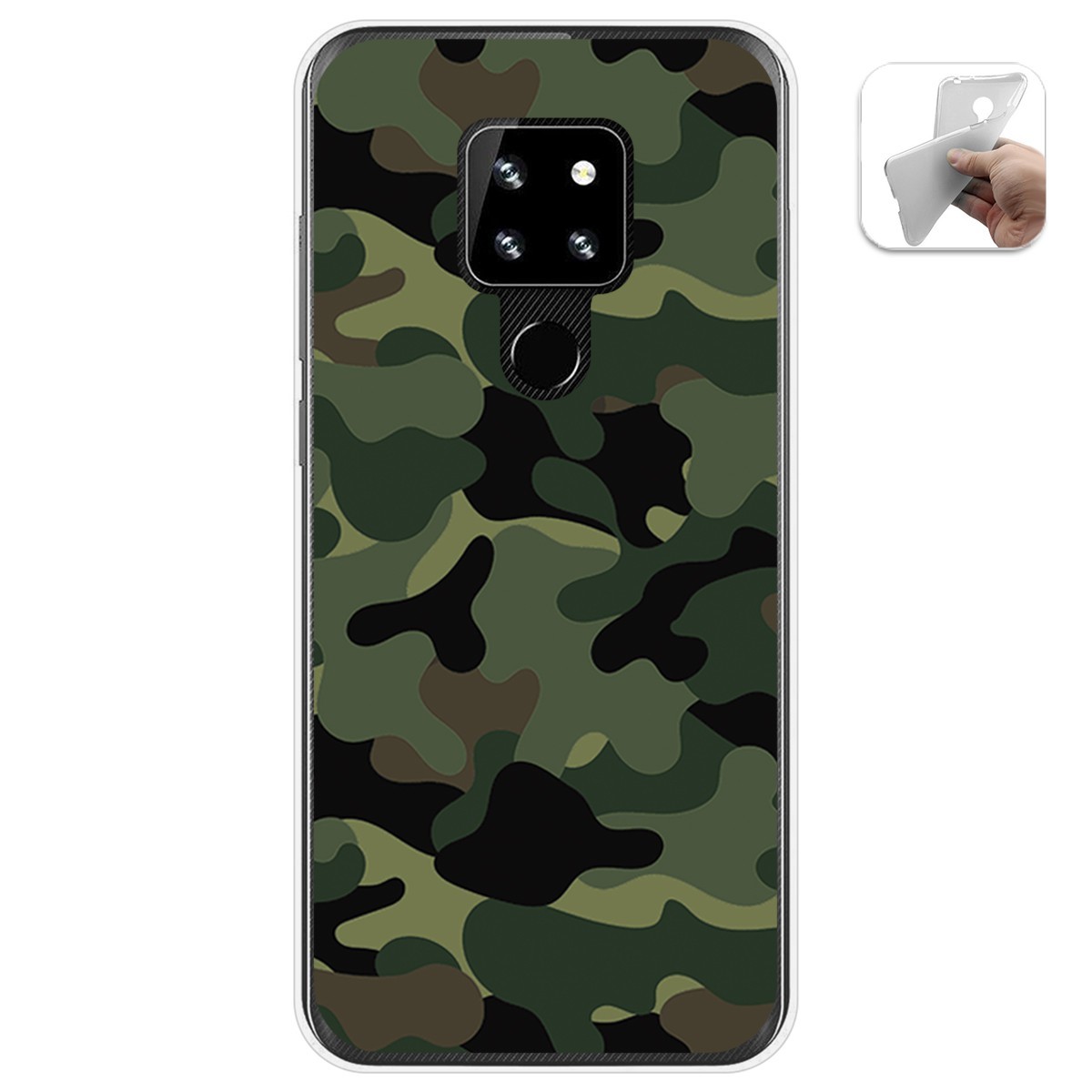 Funda Gel Tpu para Cubot P30 diseño Camuflaje Dibujos