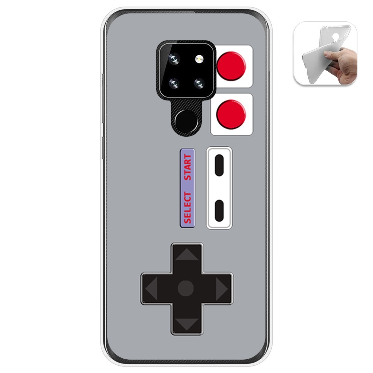 Funda Gel Tpu para Cubot P30 diseño Consola Dibujos