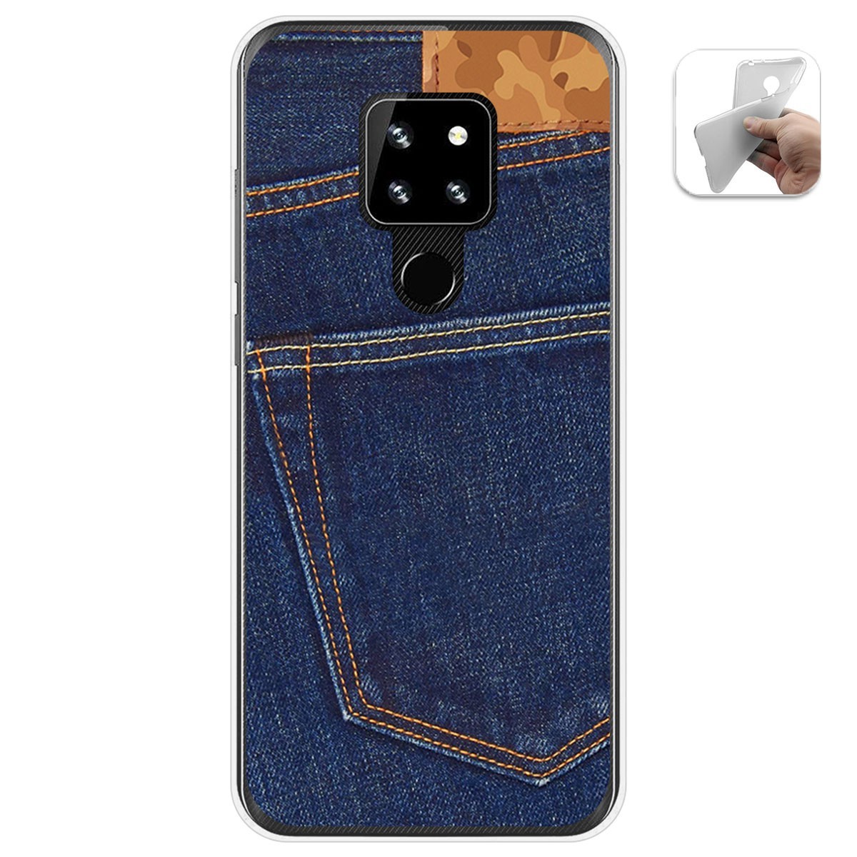 Funda Gel Tpu para Cubot P30 diseño Vaquero Dibujos