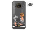 Funda Gel Transparente para Doogee S95 Pro diseño Avestruz Dibujos