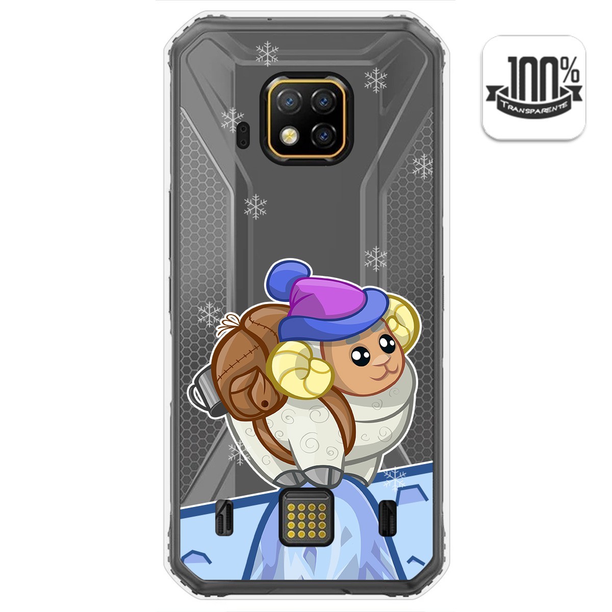 Funda Gel Transparente para Doogee S95 Pro diseño Cabra Dibujos
