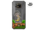 Funda Gel Transparente para Doogee S95 Pro diseño Mono Dibujos