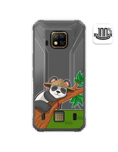 Funda Gel Transparente para Doogee S95 Pro diseño Panda Dibujos