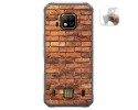 Funda Gel Tpu para Doogee S95 Pro diseño Ladrillo 04 Dibujos
