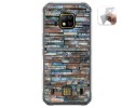 Funda Gel Tpu para Doogee S95 Pro diseño Ladrillo 05 Dibujos