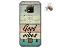 Funda Gel Tpu para Doogee S95 Pro diseño Madera 01 Dibujos