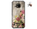 Funda Gel Tpu para Doogee S95 Pro diseño Madera 08 Dibujos