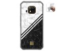 Funda Gel Tpu para Doogee S95 Pro diseño Mármol 01 Dibujos