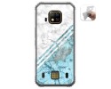 Funda Gel Tpu para Doogee S95 Pro diseño Mármol 02 Dibujos