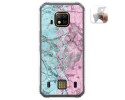 Funda Gel Tpu para Doogee S95 Pro diseño Mármol 08 Dibujos
