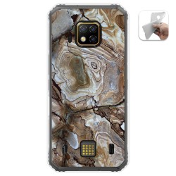 Funda Gel Tpu para Doogee S95 Pro diseño Mármol 14 Dibujos
