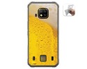 Funda Gel Tpu para Doogee S95 Pro diseño Cerveza Dibujos