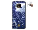 Funda Gel Tpu para Doogee S95 Pro diseño Circuito Dibujos