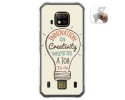 Funda Gel Tpu para Doogee S95 Pro diseño Creativity Dibujos