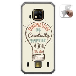 Funda Gel Tpu para Doogee S95 Pro diseño Creativity Dibujos