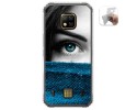 Funda Gel Tpu para Doogee S95 Pro diseño Ojo Dibujos