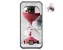 Funda Gel Tpu para Doogee S95 Pro diseño Reloj Dibujos