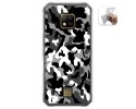 Funda Gel Tpu para Doogee S95 Pro diseño Snow Camuflaje Dibujos