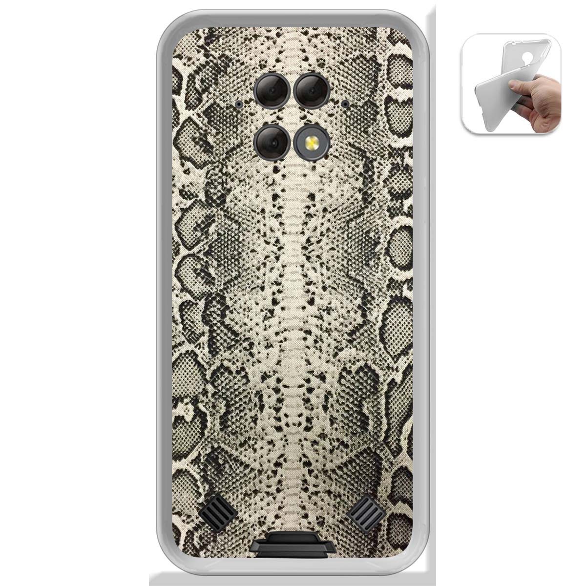 Funda Gel Tpu para Blackview BV9800 / BV9800 PRO diseño Animal 01 Dibujos
