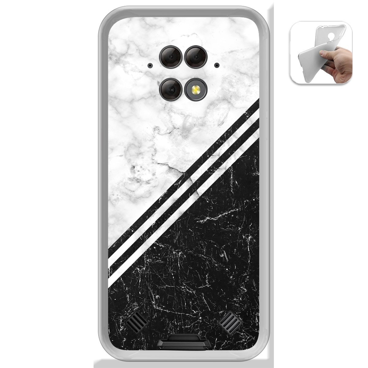 Funda Gel Tpu para Blackview BV9800 / BV9800 PRO diseño Mármol 01 Dibujos