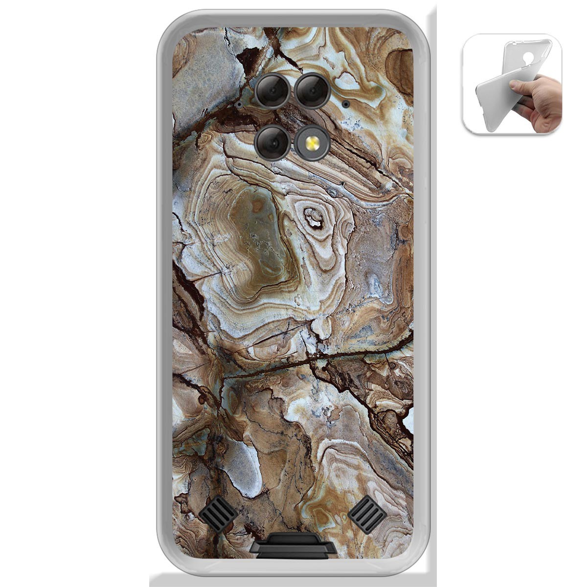 Funda Gel Tpu para Blackview BV9800 / BV9800 PRO diseño Mármol 14 Dibujos