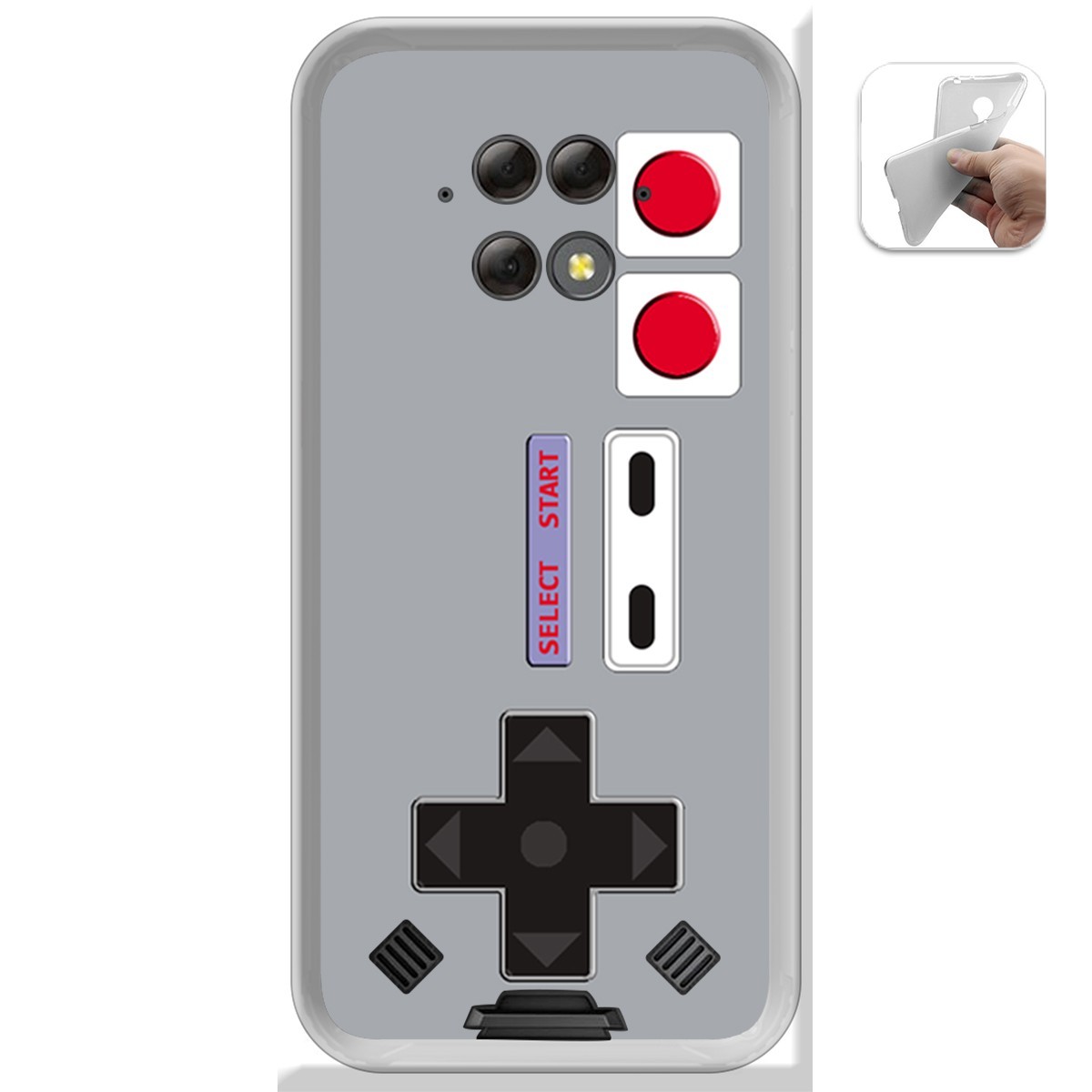 Funda Gel Tpu para Blackview BV9800 / BV9800 PRO diseño Consola Dibujos