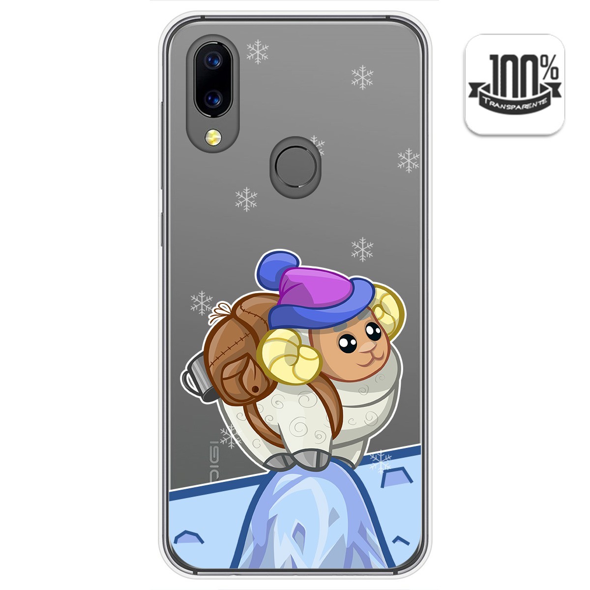 Funda Gel Transparente para Umidigi A3X diseño Cabra Dibujos