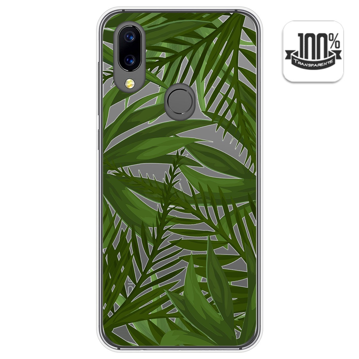 Funda Gel Transparente para Umidigi A3X diseño Jungla Dibujos