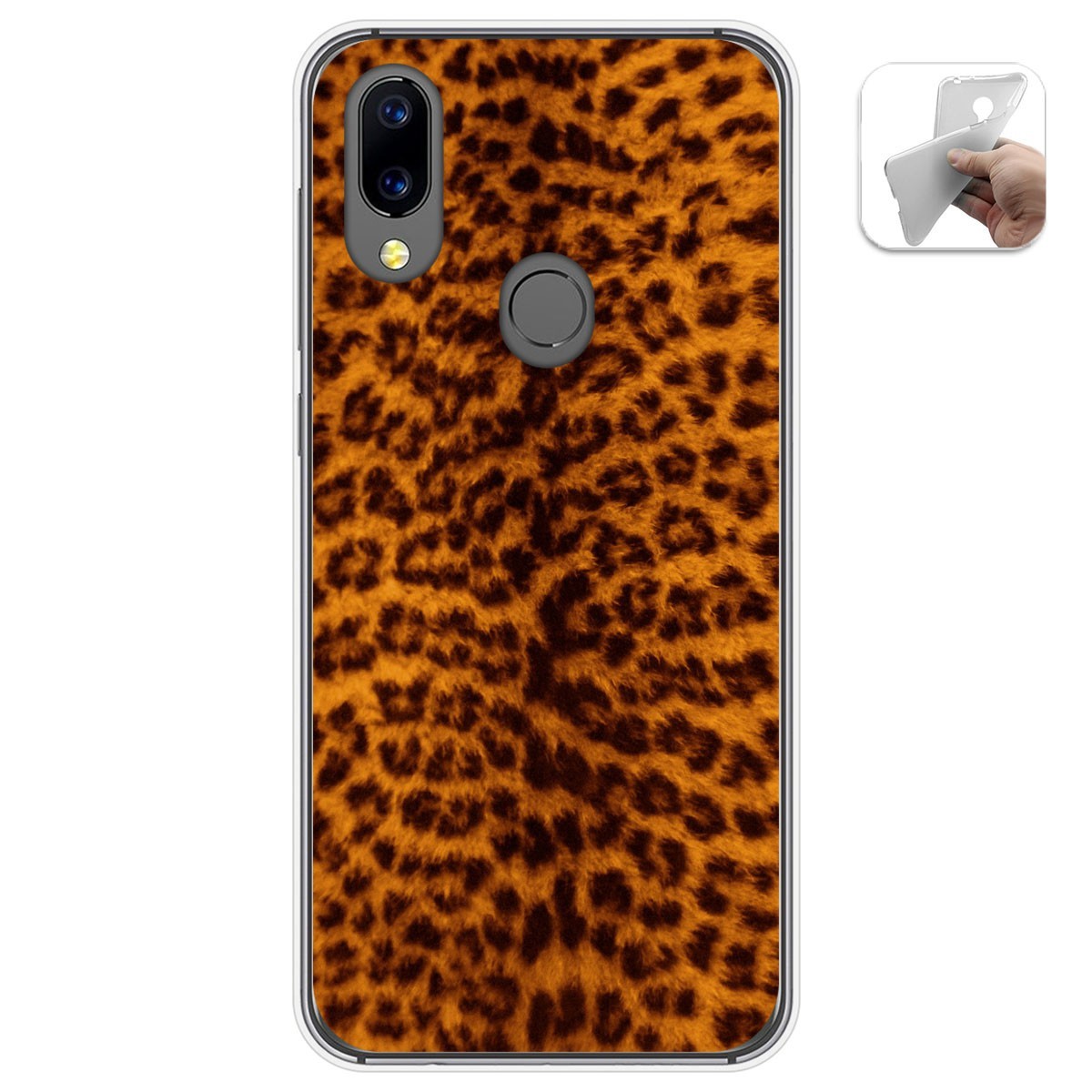 Funda Gel Tpu para Umidigi A3X diseño Animal 03 Dibujos