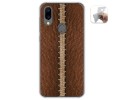 Funda Gel Tpu para Umidigi A3X diseño Cuero 01 Dibujos
