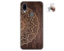 Funda Gel Tpu para Umidigi A3X diseño Madera 06 Dibujos
