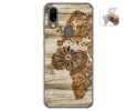 Funda Gel Tpu para Umidigi A3X diseño Madera 07 Dibujos