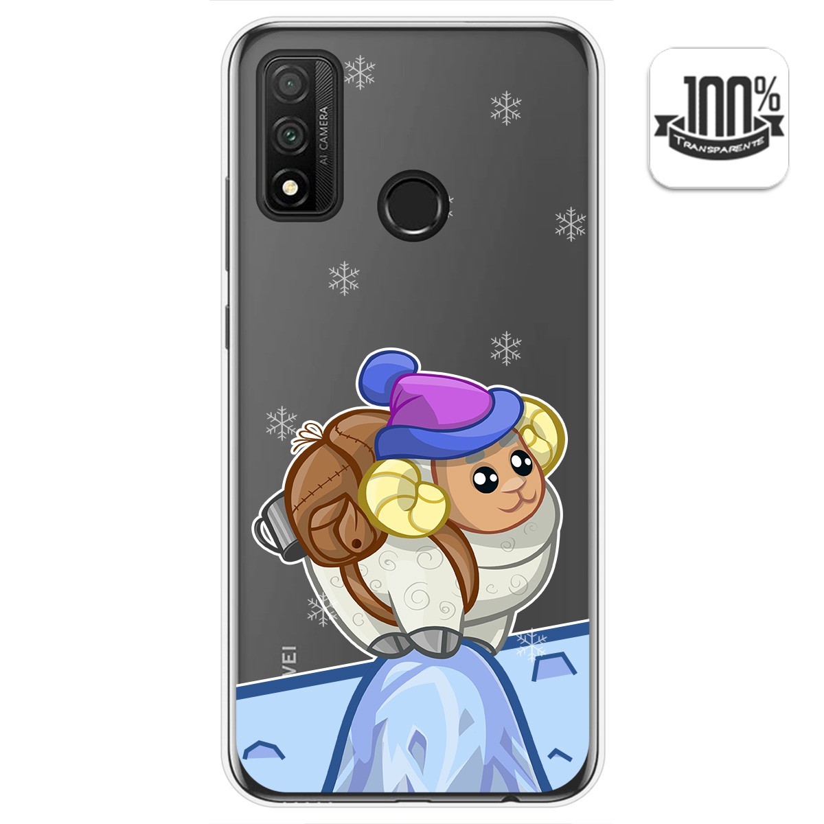Funda Gel Transparente para Huawei P Smart 2020 diseño Cabra Dibujos