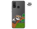Funda Gel Transparente para Huawei P Smart 2020 diseño Panda Dibujos