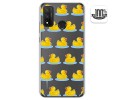 Funda Gel Transparente para Huawei P Smart 2020 diseño Pato Dibujos