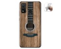 Funda Gel Tpu para Huawei P Smart 2020 diseño Madera 11 Dibujos