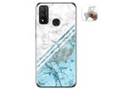 Funda Gel Tpu para Huawei P Smart 2020 diseño Mármol 02 Dibujos