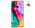 Funda Gel Tpu para Huawei P Smart 2020 diseño Mármol 15 Dibujos