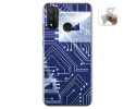 Funda Gel Tpu para Huawei P Smart 2020 diseño Circuito Dibujos
