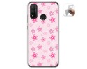 Funda Gel Tpu para Huawei P Smart 2020 diseño Flores Dibujos
